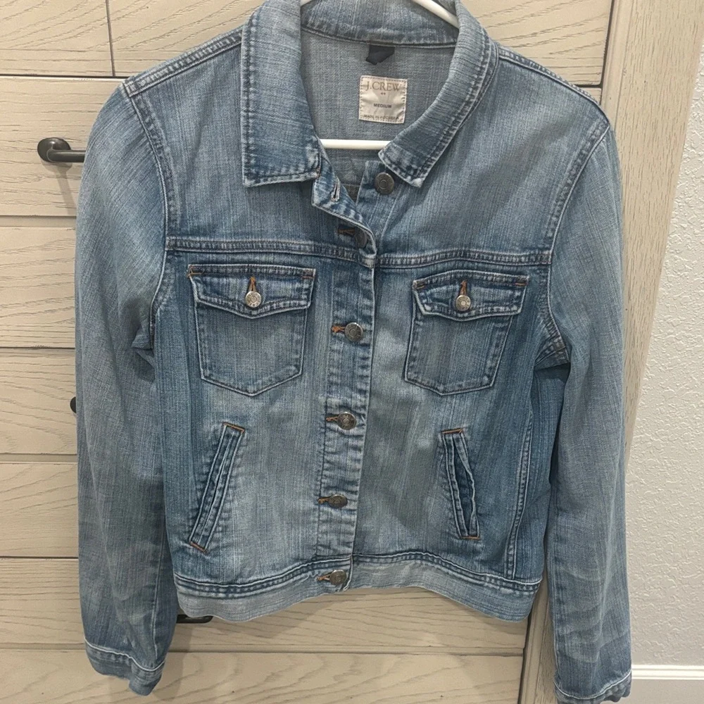 J. Crew Classic Blue Denim Jacket